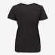Dames T-shirt met acid wash