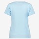 Dames T-shirt met luipaard blauw