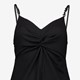 Dames maxi jurk zwart