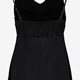 Dames maxi jurk zwart