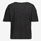 Dames T-shirt met acid wash en print