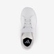Grand Court 2.0 kinder sneakers wit zilver