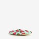 Kinder schoenen wit met aarbeien print