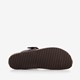 Heren bio teenslippers bruin
