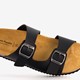 Heren bio slippers zwart