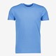 Unsigned heren T-shirt blauw ronde hals