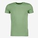 Unsigned heren T-shirt lichtgroen ronde hals