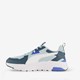 Trinity Lite kinder sneakers wit blauw