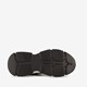 Dames dad sneakers zwart groen