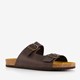 Heren bio slippers bruin