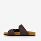 Heren bio slippers bruin