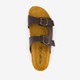 Heren bio slippers bruin