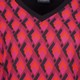Dames T-shirt rood met grafisch printje