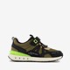 Jongens sneakers groen zwart