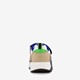 Jongens sneakers met airzool beige blauw