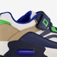 Jongens sneakers met airzool beige blauw