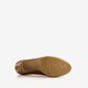 Leren dames pumps cognac
