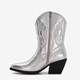 Dames western laarzen zilverkleurig