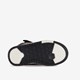 Hoge meisjes sneakers dierenprint zwart