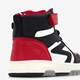 Hoge jongens sneakers zwart rood