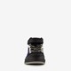 Hoge jongens sneakers zwart blauw