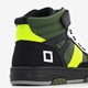 Hoge jongens sneakers zwart groen