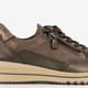Leren dames sneakers brons beige
