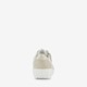 Dames sneakers met beige details