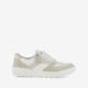 Dames sneakers met beige details