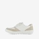 Dames sneakers met beige details