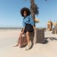 Dames rok broderie zwart