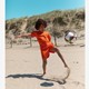 Tweedelige kinder sport set oranje