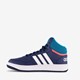 Hoops Mid 3.0 kinder sneakers blauw