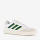 Courtblock heren sneakers wit groen