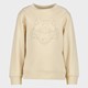 Jongens sweater beige met opdruk