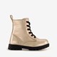 Meisjes veterboots goud