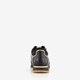 Dames sneakers zwart goud