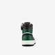 Hoge leren sneakers voor jongens groen