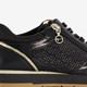 Dames sneakers zwart goud