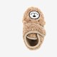 Kinder pantoffels beer beige