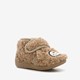 Kinder pantoffels beer beige