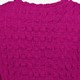 Dames T-shirt met structuur roze