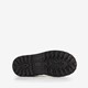 Zwarte meisjes veterboots gouden studs