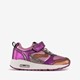 Meisjes sneakers metallic paars