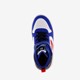 Hoge jongens sneakers blauw rood