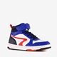 Hoge jongens sneakers blauw rood
