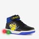 Hoge kinder sneakers met lichtjes blauw