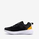 Jongens sportschoenen zwart oranje