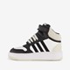 Hoops Mid 3.0 kinder sneakers wit zwart