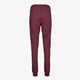 Dames joggingbroek bordeauxrood